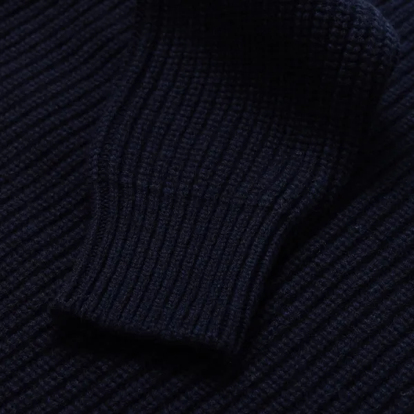 William Lockie Exclusive X Mj: Sweater "Luxury Saddle Crew"