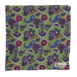 Petronius Wool And Silk Pocket Square "Vintage 54