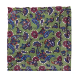 Petronius Wool And Silk Pocket Square "Vintage 54